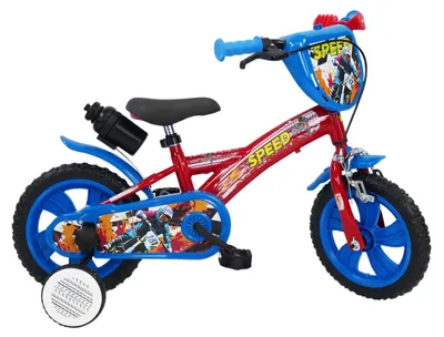 Immagine prodotto di SCH Bikes Schiano Speed 12" 3-5 anni rossa bicicletta per bambini alti 85-105cm