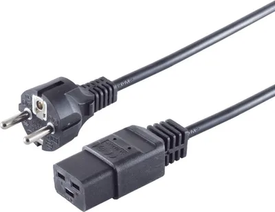 Produktbild von Schutzkontaktstecker/ Kaltgeräte16A CEE7/7-C19 3m