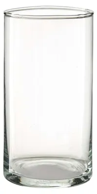 Produktbild von Dekoglas Vase ZYLINDER H. 20cm D. 10cm Glas klar Rudolph Keramik