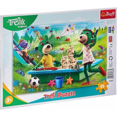 Immagine prodotto di Puzzle Trefl Treflici / 15 pezzi