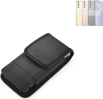 Produktbild von Holster Gürteltasche kompatibel mit Meizu 20 Holster Gürtel Tasche wasserabweisend Handy Hülle Schutz Hülle Outdoor schwarz K-S-Trade