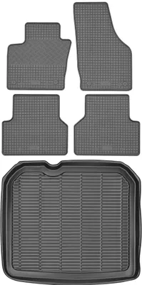 Produktbild von Audi Q3 i Crossover (2011-2018) - Set: Gummifußmatten + Kofferraummatte