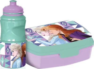 Immagine prodotto di Barattolo per snack con bottiglia Frozen CZ11276 380 ml 17 cm plastica