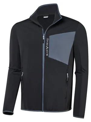 Produktbild von Black Crevice Midlayer Jacke schwarz S