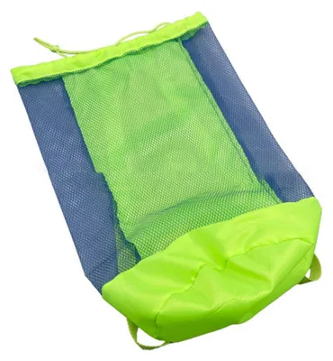 Zdjęcie produktu dla Siatkowa torba do przechowywania zabawek – pojemna, wentylowana, przenośna, wielofunkcyjna siatkowa torba na zabawki, idealna na zabawki do piasku na plaży