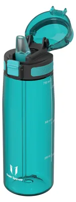Produktbild von Sparrow Trinkflasche mit Strohhalm - Tritan Wasserflasche Sport - 750ml