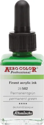 Produktbild von Aero Color | Permanentgrün, Inhalt:28 ml