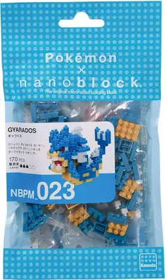 Obrázek produktu pro Pokémon nanoblok Bauset Garados