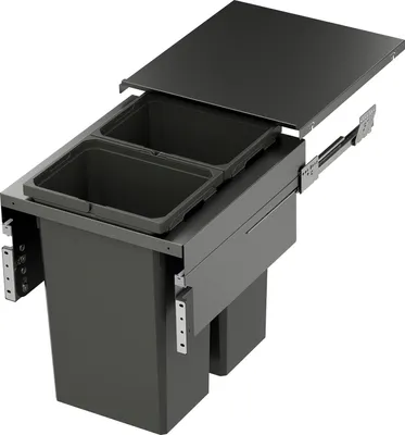 Produktbild von VS ENVI Space XX Pro Abfalltrennsystem KB 500 mm Lava