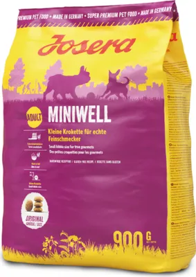 Obrázek produktu pro Josera MiniWell, Dospělý jedinec, 900 g