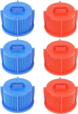 Imagen del producto de Válvula de entrada de la lavadora - Filtro - AGM73269501 - 6 unidades - Compatible con varios modelos