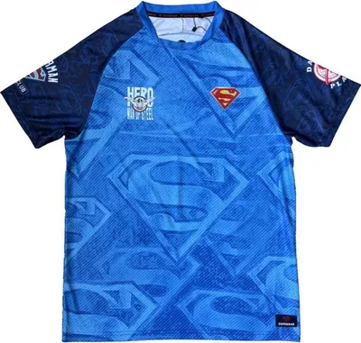 Obrázok produktu pre Superman Tričko Pánske 38 - Futbalový dres viacfarebný S