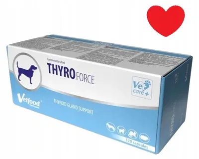 Obrázek produktu pro VetFood Thyroforce dla psa 120 kapsułek