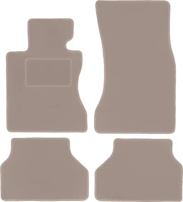 Produktbild von Beige Velours-Fußmatten für: BMW 5 E60 Limousine (2003-2010)