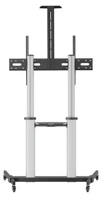 Image de Ewent EW1592, 2.54 m (100"), 200 x 200 mm, 1000 x 600 mm, -10 - 5°, Aluminium, Plastique, Acier, Noir, Gris