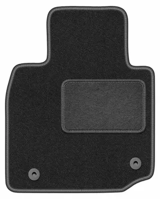 Image de Tapis conducteur en moquette pour Mazda MX-30 2020- (crossover) – 1 pièce, gris graphite, sur mesure – Wielganizator LUX