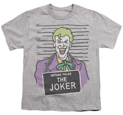 Image de T-shirt Batman pour enfants, modèle TV36516 (taille 140-146), couleur "sport heather"