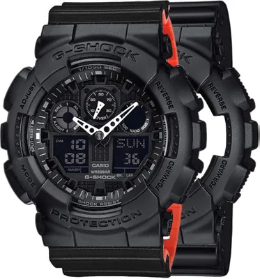 Obrázok produktu pre Zegarek Casio G-Shock SET GA-100-1A1ER + BEZEL 10358741 + PASEK 10577142 20BAR
