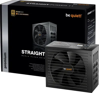 Produktbild von buďte ticho! Napájací zdroj Straight Power 11 850 W 20+4 pin ATX ATX Black