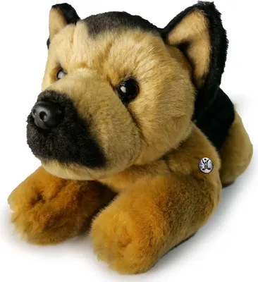 Produktbild von Schäferhund Kuscheltier Hund liegend Plüschhund Plüschtier CHARLIE