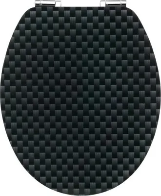 Zdjęcie produktu dla CORNAT Art of Acryl – deska sedesowa CARBON, KSDSC319