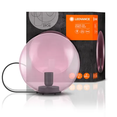 Produktbild von 1906 BUBBLE TABLE 250X245 Glass Pink, Leuchte