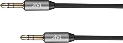 Immagine prodotto di Spina mini jack 3,5 mm Cavo AUX 1,5 m Spirale KrugerMatz