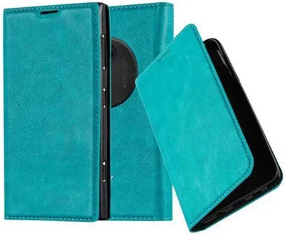 Obrázek produktu pro Pouzdro Cadorabo pro Nokia Lumia 1020 Protective Case in Turquoise Kryt na mobilní telefon s magnetickým zavíráním