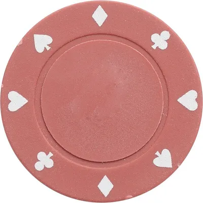 Produktbild von Pegasi Pokerchip 4g Rot - 25Stk. - Pokerchips - Pokerchips ohne wert - Kunststoff - Poker