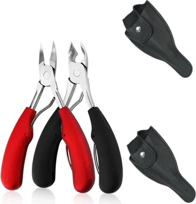 Produktbild von INF Nagelknipser für dicke Nägel/eingewachsene Zehennägel, 2er-Pack