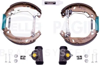 Produktbild von HELLA Bremsensatz Trommelbremse Hinten für FIAT PUNTO (176) 8DB 355 004-271