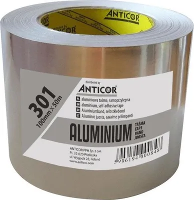 Image de Ruban d'aluminium Aluminio 301, 100 mm x 50 m