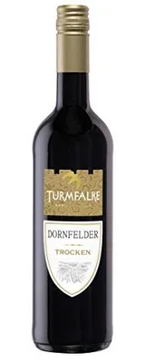 Obrázek produktu pro Turmfalke Dornfelder QbA červené víno suché jakostní víno 750ml