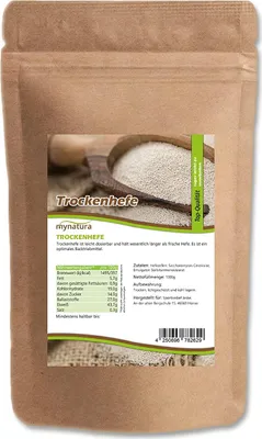 Produktbild von Trockenhefe kaufen – lang haltbare Hefe für Brot, Pizza & Gebäck | Mynatura 2x1Kg