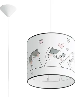 Produktbild von Hängeleuchte CAT 30 1xE27 15W PVC 95x30x30cm Sollux Lighting