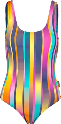 Produktbild von BECO the world of aquasports Badeanzug Summer Stripes mit elegantem U-Rücken bunt 34