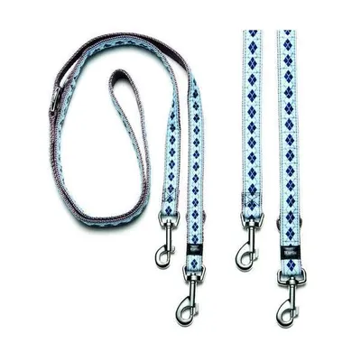 Produktbild von Karlie Art Joy Plus Führleine RHOMBUS - Blau - 200cm x 15mm