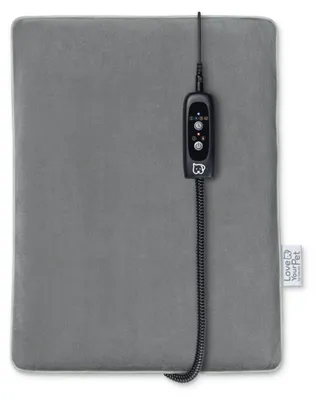 Obrázek produktu pro BEURER vyhřívací podložka pro domácí mazlíčky 41 x 34 cm, 2 ks, časovač, IPX7, ochrana proti přehřátí, šedá