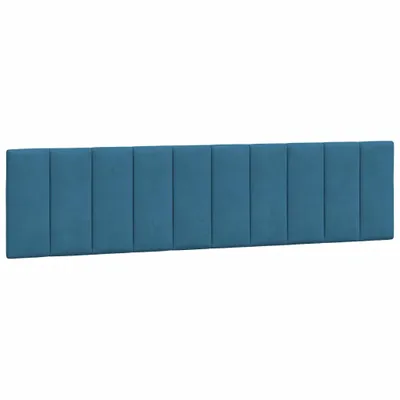 Immagine prodotto di vidaXL Cuscino testiera "Hanko" Blu 200 cm Velluto
