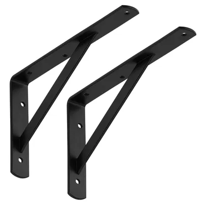 Produktbild von SOTECH Schwerlast-Konsole BLACKLINE I 250 x 150 x 30 x 4 mm schwarz (2 Stück)