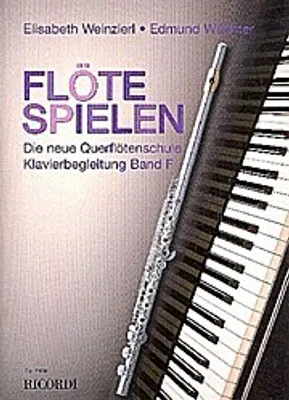 Produktbild von Flöte Spielen - Klavierbegleitung Band F