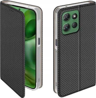 Immagine prodotto di Custodia con chiusura a scatto per Motorola Moto G Power 2025, colore nero