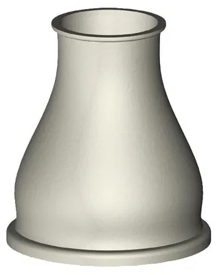 Immagine prodotto di Bomba conica G. Modello bianco