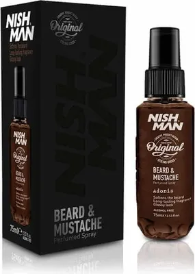 Immagine prodotto di Olio per barba Ultra l'ahky con profumo Wood Spice Nishman Adonis 75ml
