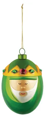 Imagen del producto de Alessi, pesebre en forma de esfera navideña - Melchor, de vidrio