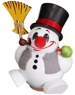 Immagine prodotto di Fumatore di palline Cool-Man con gilet e cappello a cilindro HxLxP = 12x12x10cm NUOVO