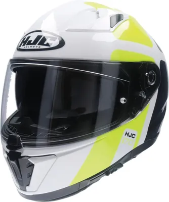 Image de Casque HJC i70 Prika couleur : blanc/noir/jaune, taille : XXL (63/64)