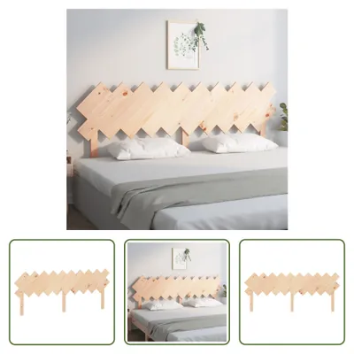 Produktbild von The Living Store Bett-Kopfteil 196x3x80,5 cm Massivholz Kiefer