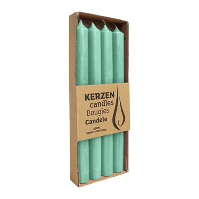 Produktbild von Stabkerze Rust.250x22 grün 4St