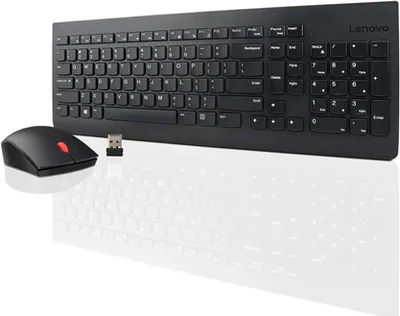 Produktbild von Lenovo GX30N81776 Tastatur Maus enthalten Universal Schwarz